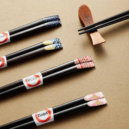 Bulk buy cheap custom japanese korean reusable square bamboo beech wooden sushi chopsticks prices