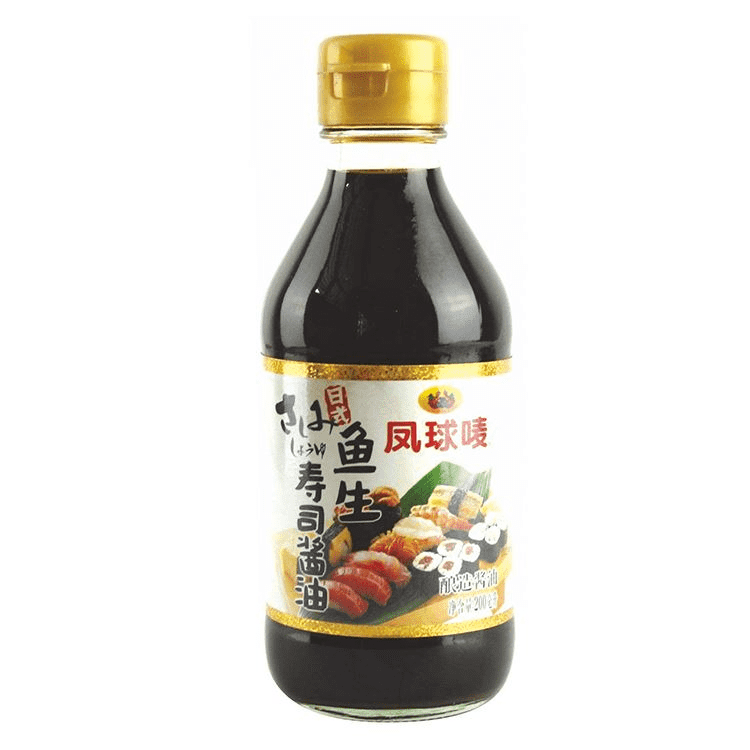 Sushi Soy Sauce Fish Bottle 200ml Sushi Soy Sauce Halal Soy Sauce