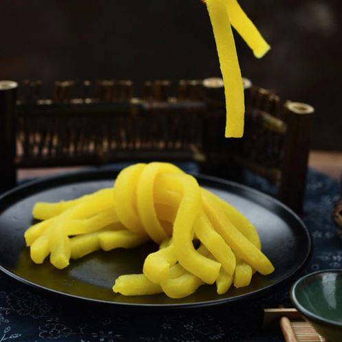Sushi Yellow Pickled Radish Japanese Salted Pickled Radish For Sushi Pickled Radish In Plastic Bag Featured Image