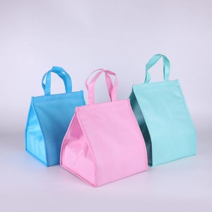 Non-woven cooler bags lunch bag with custom printed logo