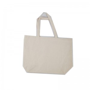 natural cotton bag organic canvas tote custom logo shopping bag