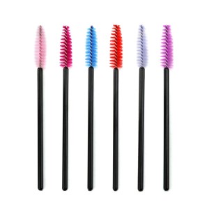 Multicolor Disposable Eyelash Brushes Mascara Brushes Wands Applicator GJ-CLXD-SZ001