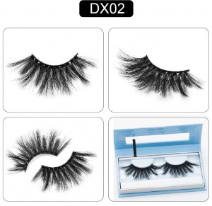 25MM Synthetic Silk False Eyelashes, Private Label Supported