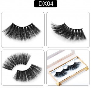 25MM Synthetic Silk False Eyelashes, Private Label Supported