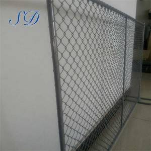 CHAIN LINK TEMPORARY FENCE