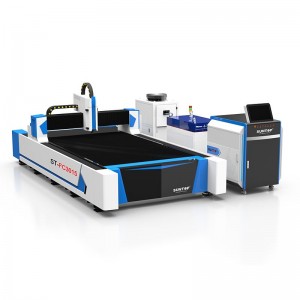 Single table fiber laser cutting machine (ST-FC3015)