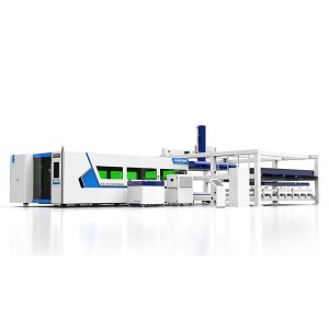 Fully automatic fiber laser cutting machine