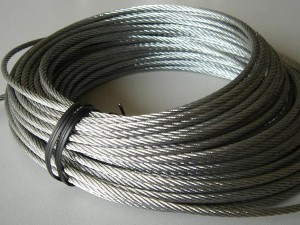 Galvanized steel rope