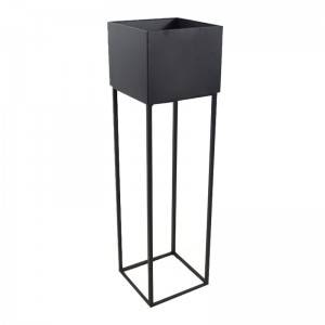 Metal Plant Stand with Tray Portable Combination Flower Pot Display Rack