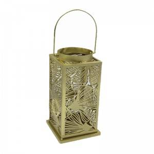 Antique Small Candle Metal Lantern