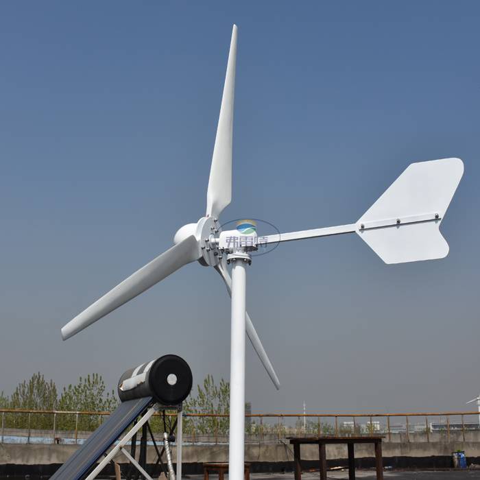 FLTXNY 2kw Horizontal Wind Turbine Generator 48v 96v 120v 230v With 2000w Grid Tie MPPT Inverter Bult in WIFI Limiter Featured Image