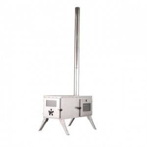 Solid Fuel Wood Burning Stove With Oven