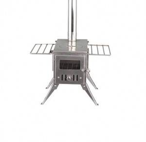Wall Tent Mini Wood Stove With Folding Legs