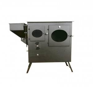 Double View Wood Stove With Oven