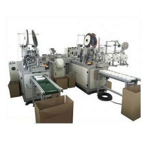 Three Layers Surgical Medical Face Mask Production Machine