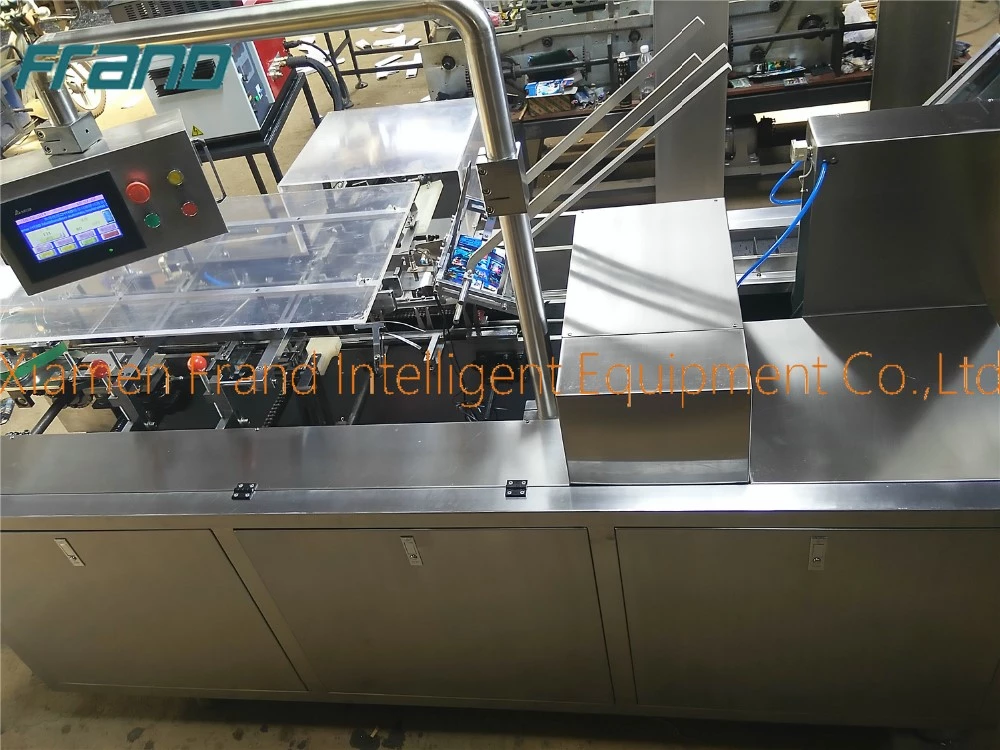 High Production Efficiency Horizontal 60-70g/M2 Auto Box Packing Machine