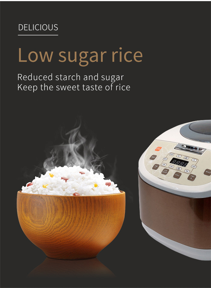 Best Rice Cooker of 2022 TT-989 Low Sugar Rice Cooker (3)