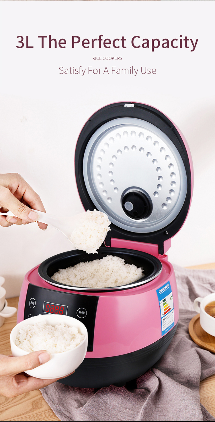 kitchen 3 Cup Multifunctional Rice Cooker with high quality (1)