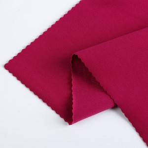 Cotton-like hand-feel nylon spandex stretch jersey fabric