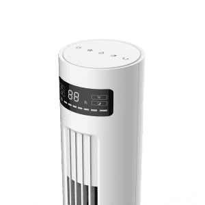 DF-AT2601HC DC motor, elegant and fashion tower fan, detachable, low noise,Energy saving,7 wind speeds,With light option; LED display