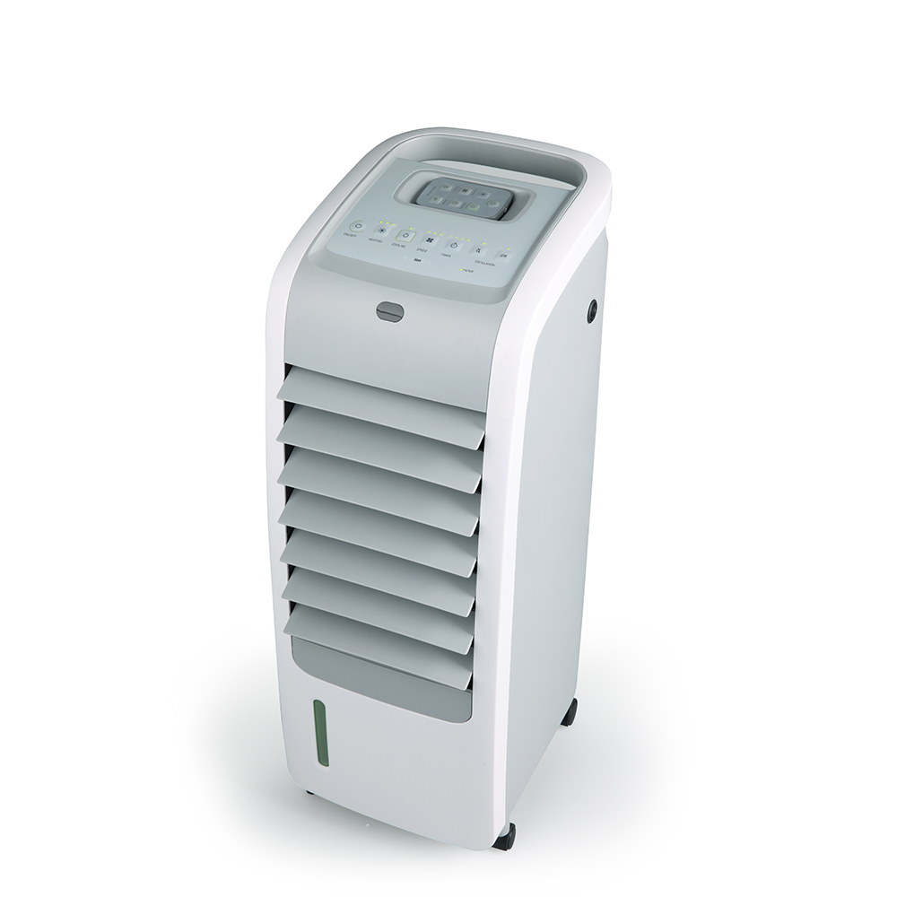 DF-AF2808K Portable 4-in-1 Evaporative Air Cooler with PTC Heater, Humidifier and Air Purifier Functions, 3 Fan Speeds with Oscillation, removable Water Tank, 2 heat setting, ECO function, IMD control panel Featured Image