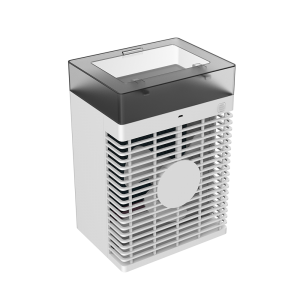 DF-AF1101C Portable Air Cooler, 4 in 1 Small Personal Space Air Cooler and Humidifier , Air Cooler Desk Fan Cooling with battery and USB for Home Room Office