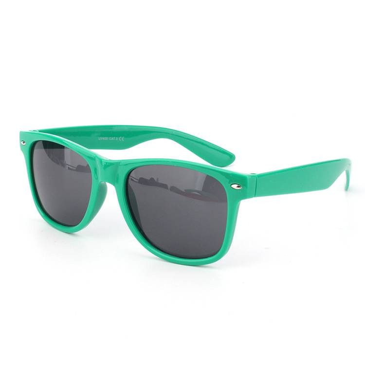 Glazzy clear transparent lens portable sunglasses night driving fashion boys sunglasses
