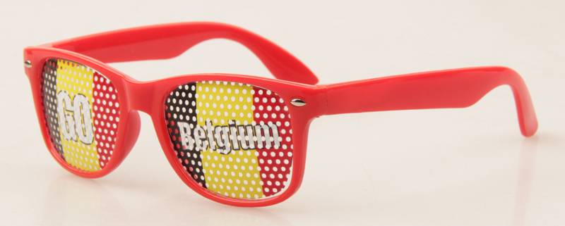 promotion cheap custom sticker pinhole kids sunglasses