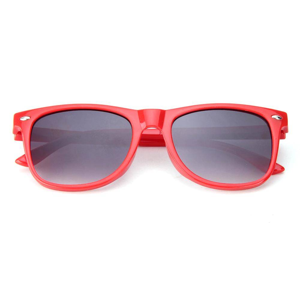 Wholesale popular style custom logo print UV400 kids sunglasses