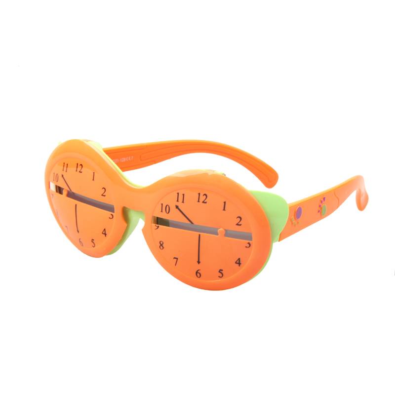 Wholesale Price Baby Aviator Sunglasses - Glazzy Top quality clock frame rubber cute kids sun glasses polarized custom party sunglasses – Baolai