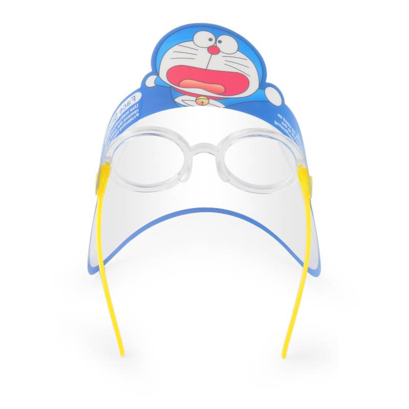 Cartoon Printing Lightweight Face Guard Covering Washable Safety All-Round Protection Children's glasses face shield
