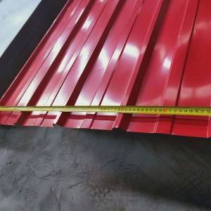 Color steel roofing sheet / wave tile