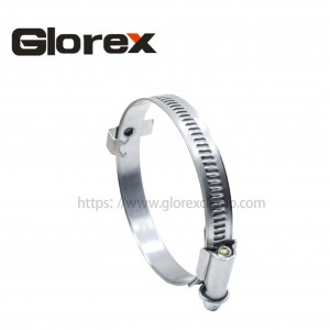 German type hose clamp without welding