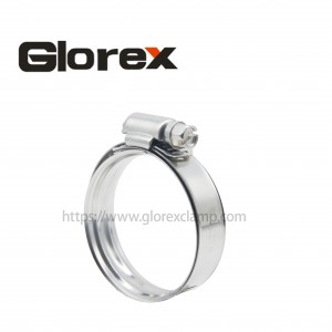 Large American hose clamp band inner ring