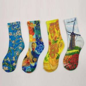 3D Printed Socks – item#WKS2033-36