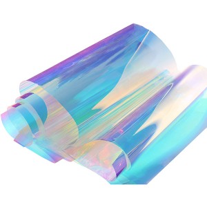 Chill Dichroic Iridescent Window Film for Glass Or Acrylic