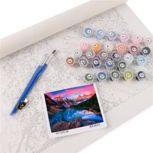 Oil Paint by Number Kits Oil Painting on Canvas Art Wall