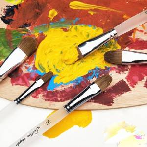Top Quality 14PCS Set Watercolor Acrylic Paint Artist Brush