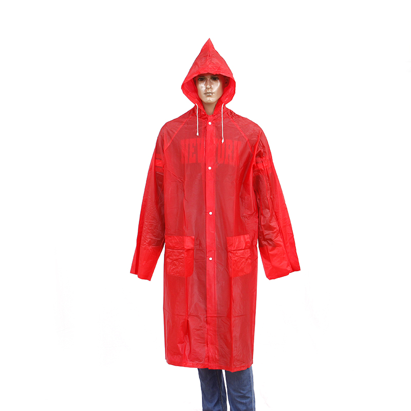 long pvc reusable raincoat