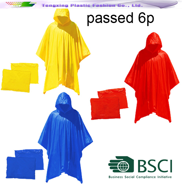 any color poncho for outdoor rainy days