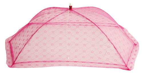 Pink baby mosquito net for Africa