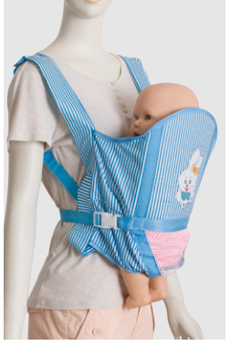 Promotional Folded blue color Baby carrier