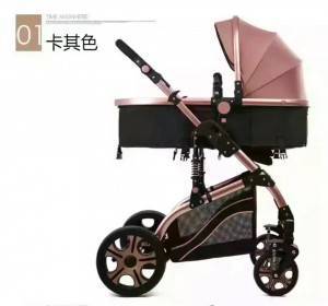 European style multifunction light weight good quality foldable 3 in 1 baby strollers with car seat