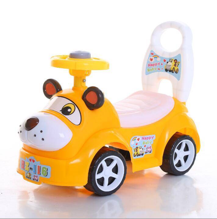 cartoon design swing car for kids with environmental protection from directly manufacturer