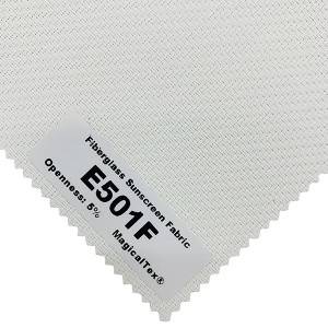 Fashionable Fiberglass Sunscreen Fabric 38% Fiberglass And 62% PVC