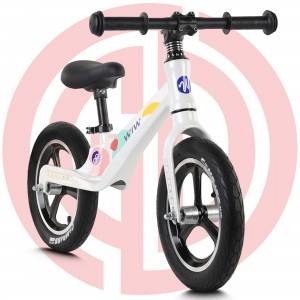 GD-KB-B002：  (White) Kids balance bike, bike for kids, light baby bike