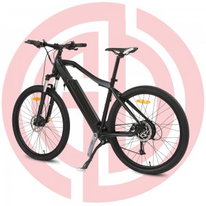 GD-EMB-014： Powerful electric mountain bike,36V 250W, rear mounted motor, alloy frame