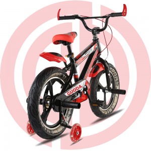 GD-KB-001： 20 inch children kids bicycle, stabilisers puncture proof bike, kids bike,steel frame, boys bike, training wheels