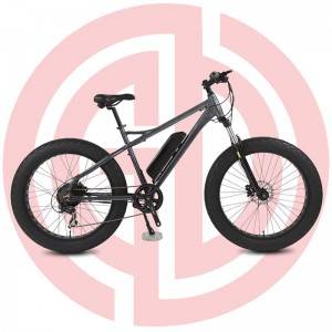 GD-EMB-013： electric mountain bicycle,  26 inch, lithium battery for adult assisted E-bike, black ebike