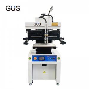 Semi automatic solder paste printing machine